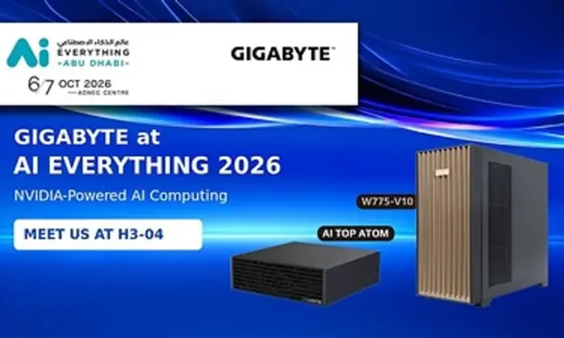 GIGABYTE تستعرض أحدث حواسيب ونظم الذكاء الاصطناعي في أبوظبي
