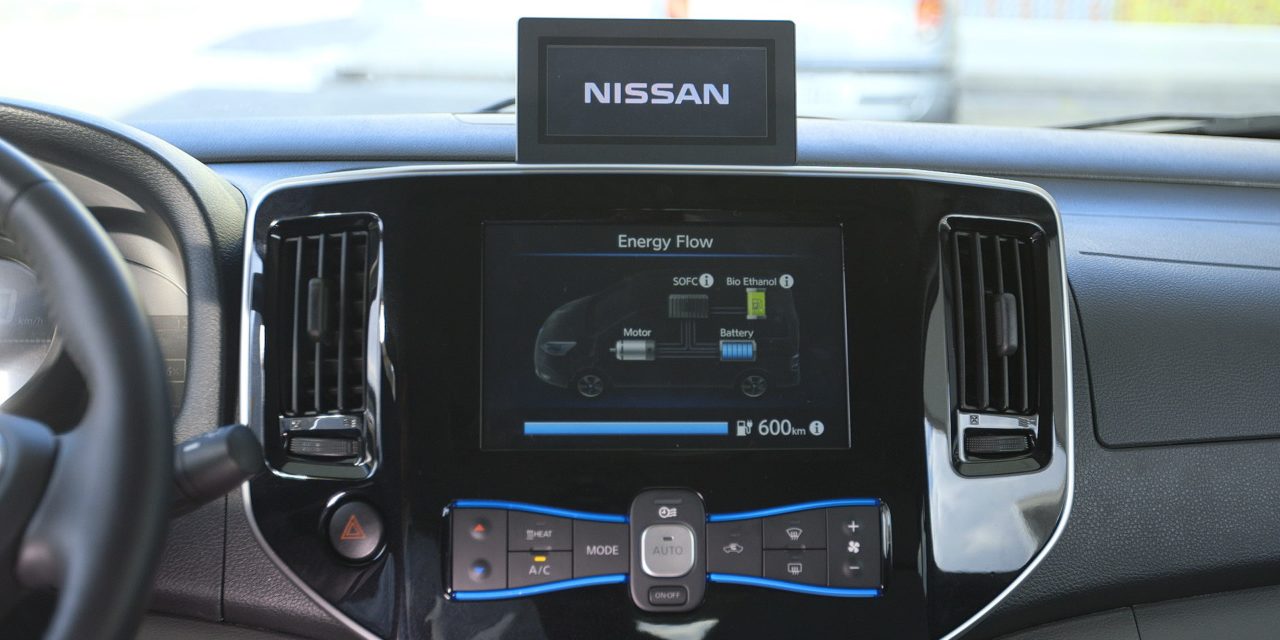 Nissan Unveils World’s First Solid-Oxide Fuel Cell Vehicle