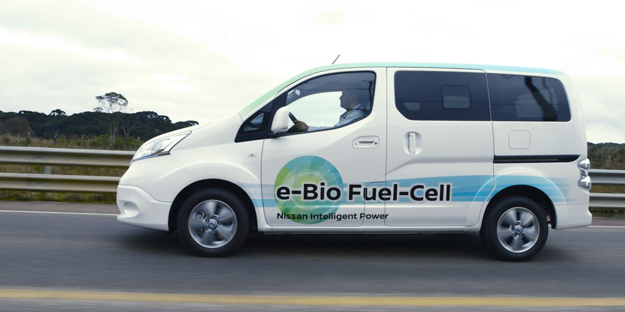 Nissan Unveils World’s First Solid-Oxide Fuel Cell Vehicle