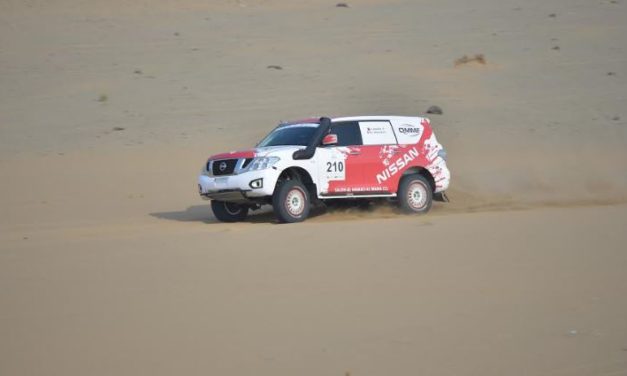 Nissan Dominates Winners Podium at Rally Jeddah 2016