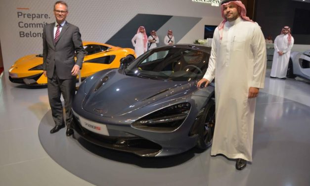 McLaren introduces the new 720S at EXCS Motorshow in Riyadh