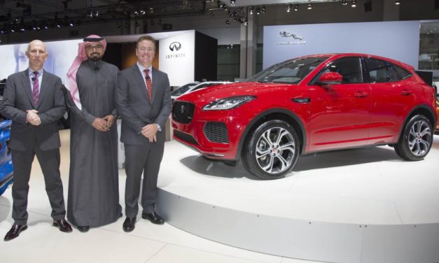 THE NEW JAGUAR E-PACE MAKES MIDDLE EAST DEBUT AT DUBAI INTERNATIONAL MOTOR SHOW