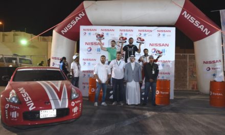 Mohammed Al-Kokhn Champion of third round of the Saudi Star Drift 2017