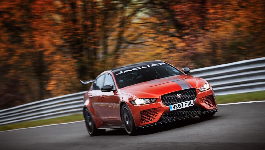 JAGUAR XE SV PROJECT 8 IS WORLD’S FASTEST SALOON CAR, WITH RECORD NÜRBURGRING NORDSCHLEIFE LAP