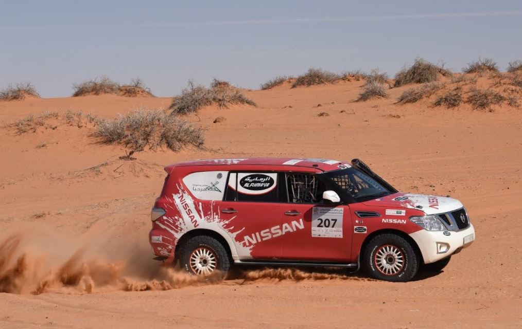 Nissan Dominating the Podium at the Hail Nissan International Rally 2018