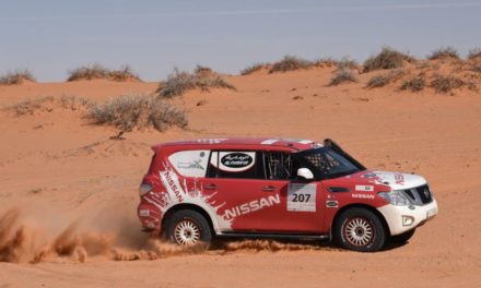 Nissan Dominating the Podium at the Hail Nissan International Rally 2018