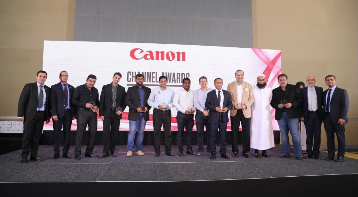 Canon Middle East Celebrates Channel Partners’ Business Performance