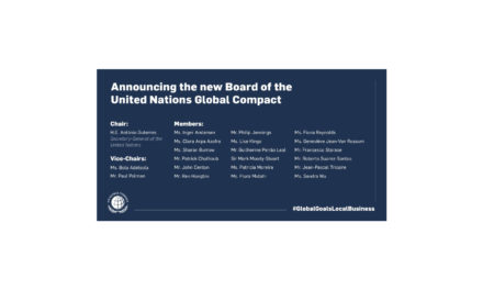 Jean-Pascal Tricoire appointed to the Board of the United Nations Global Compact