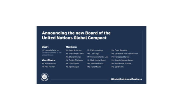 Jean-Pascal Tricoire appointed to the Board of the United Nations Global Compact