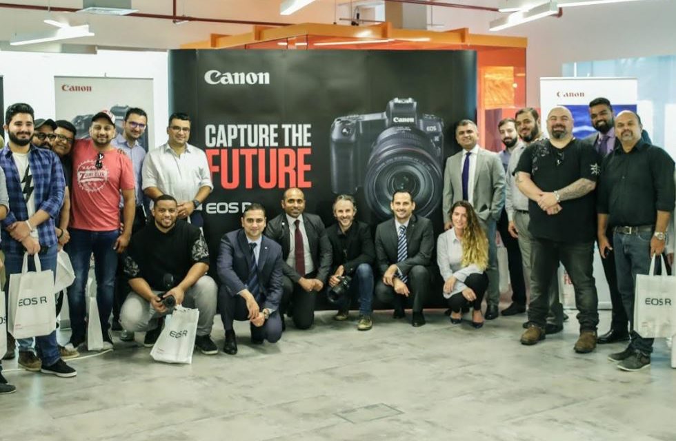 Canon enthusiasts witness the future of storytelling at the regional launch event of the all-new EOS R System in Dubai