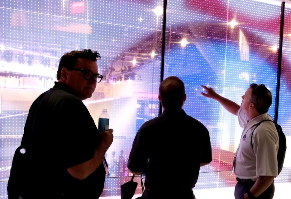 LG showcases the future of Digital Signage by unveiling its all-new Transparent OLED display at GITEX 2018
