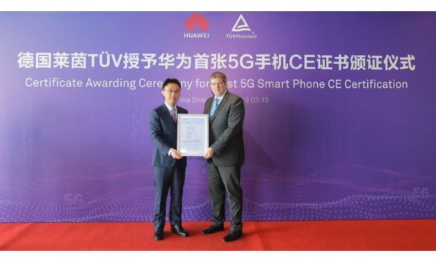 HUAWEI Mate X receives the world’s first 5G CE certificate awarded by TÜV Rheinland