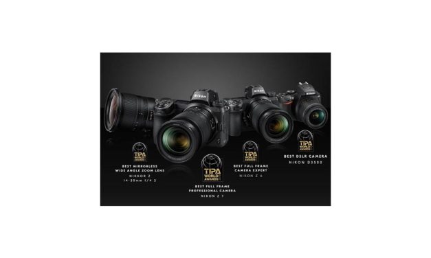 Nikon Products, Including the Latest Z Series Mirrorless Cameras, Receive the TIPA WORLD AWARDS 2019