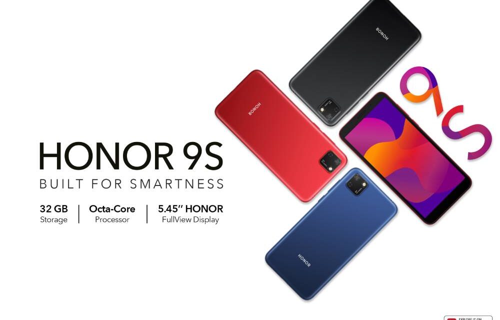 HONOR Launches New Budget-Friendly Smartphone HONOR 9S Packing The  Latest Magic UI 3.1 And High-End Features
