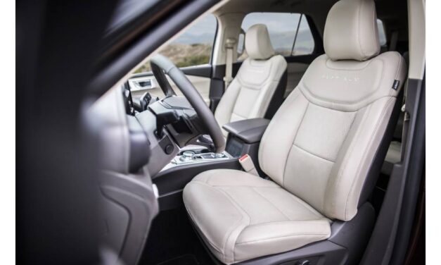 Ford Develops Cure For Those Road Trip Blues With Comfortable, Stylish Front Seats In All-New Ford Explorer