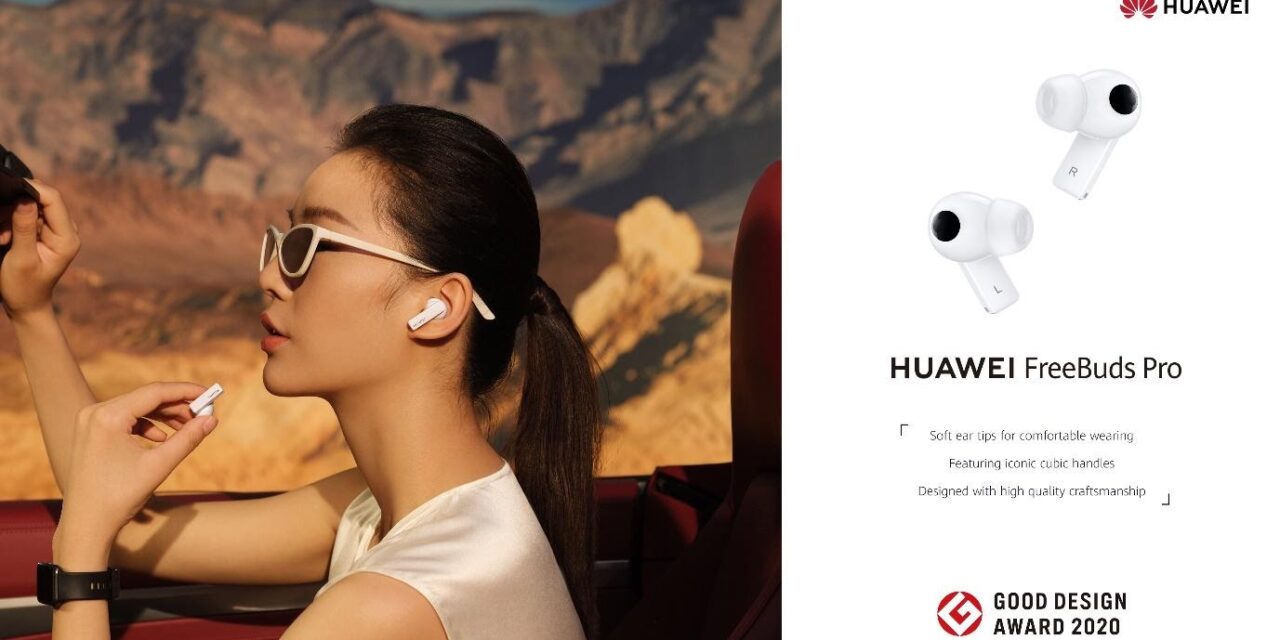 HUAWEI FreeBuds Pro, P40 Series, Vision X65 and VR Glass awarded esteemed Good Design Awards 2020
