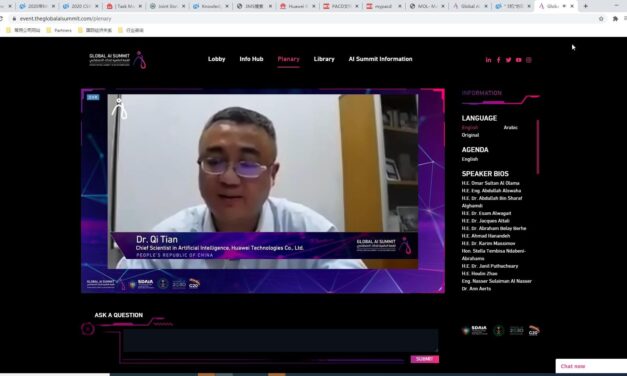Huawei chief AI scientist shares how to reduce AI bias during Global AI Summit