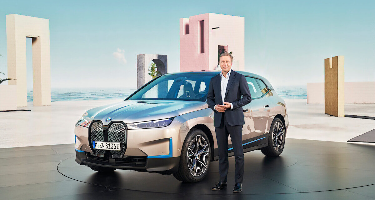 The first ever BMW iX.