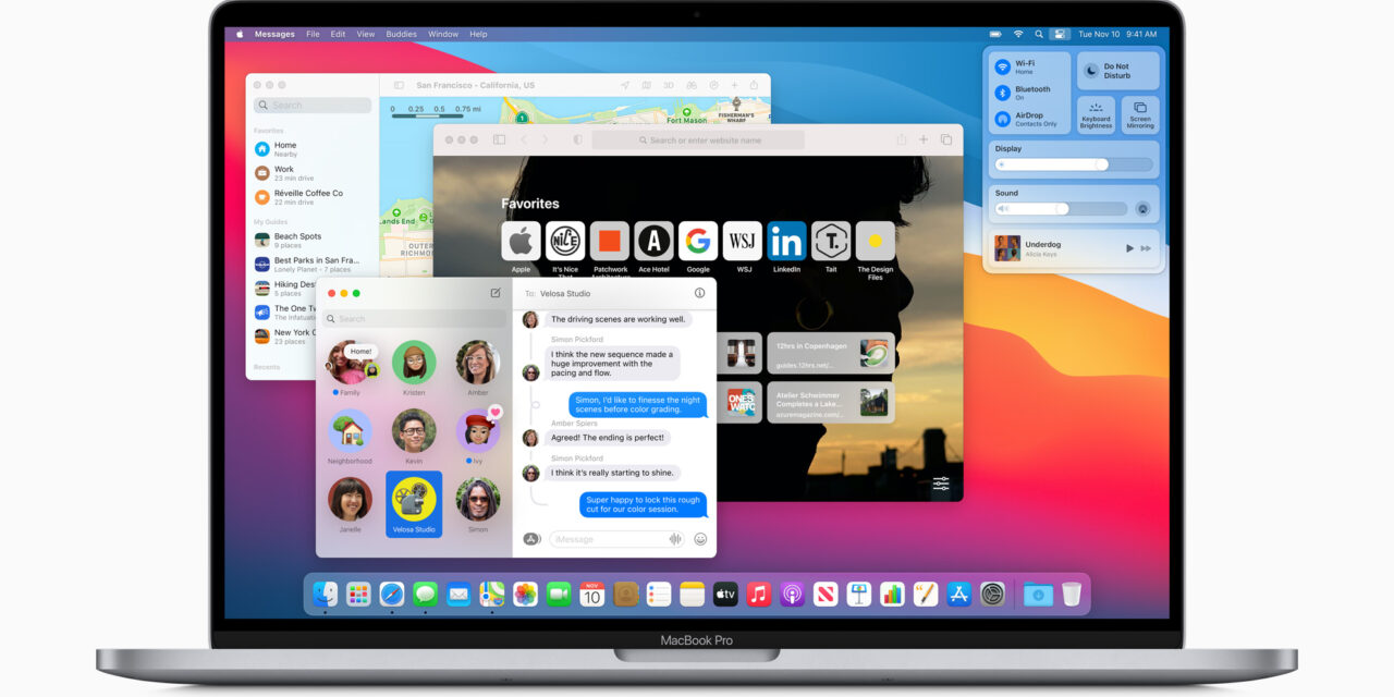 macOS Big Sur is here