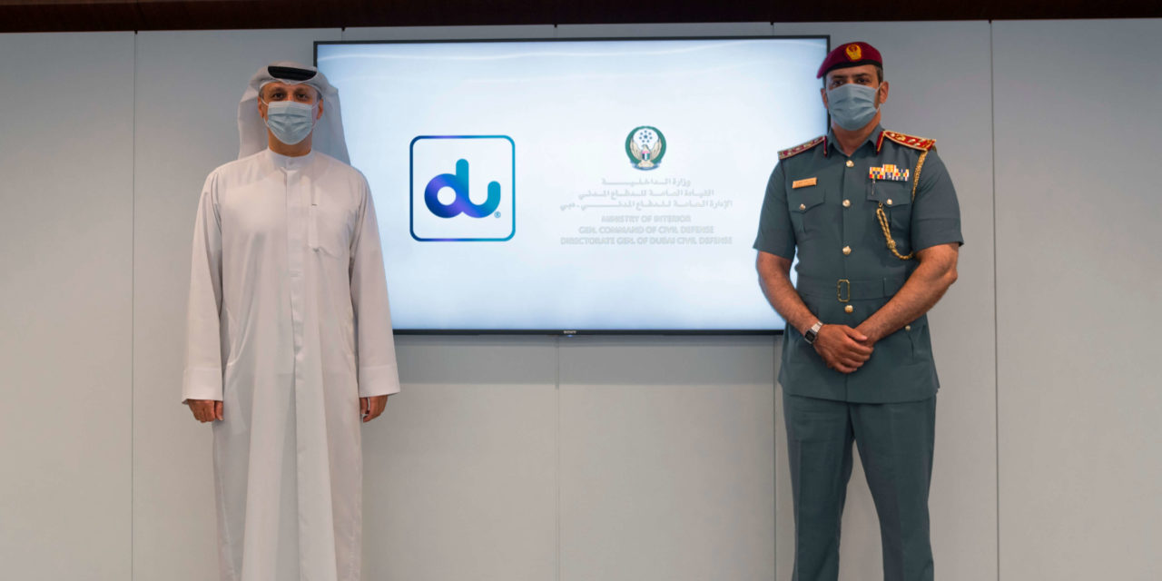 Dubai Civil Defense partners with du to become first military entity in the UAE to be blockchain-powered and accelerate digital transformation
