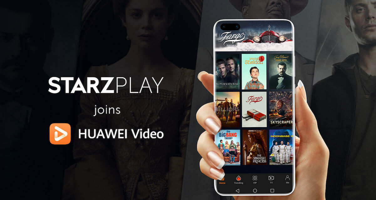STARZPLAY brings thousands of hours of premium quality content to HUAWEI Video