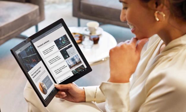 LENOVO BRINGS WORLD’S FIRST FOLDABLE PC TO SAUDI ARABIA