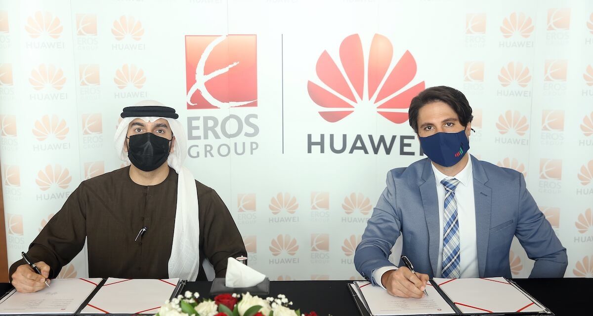 Huawei signs an exclusive partnership with Eros Group to distribute the award-winning IdeaHub series in the UAE