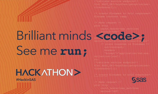 SAS extends innovation through global hackathons
