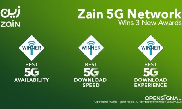 “Zain KSA” wins 3 awards as best 5G in Saudi from Opensignal