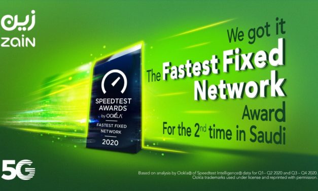 Zain KSA wins Speedtest® award for the fastest fixed network in the Kingdom in 2020
