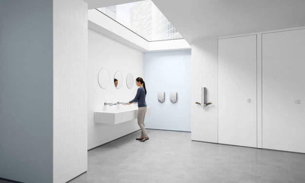 Futureproof your office and return to the workplace safely with touch-free Dyson Airblade hand dryer technology