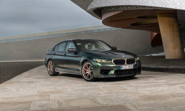 The new BMW M5 CS.