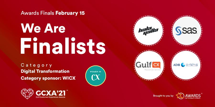 SAUDI TECHNOLOGY STARTUP HALA YALLA SHORTLISTED IN TWO CATEGORIES FOR THE PRESTIGIOUS GULF CUSTOMER EXPERIENCE AWARDS 1