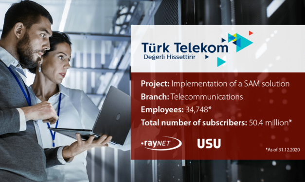 Türk Telekom implements Raynet and USU technology for successful Software Asset Management