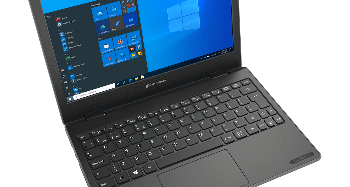 DYNABOOK BOLSTERS EDUCATION OFFERING WITH SATELLITE PRO E10-S