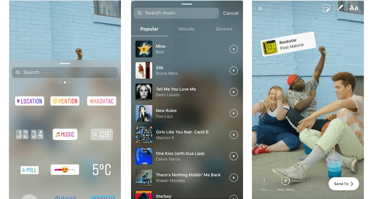 Facebook and Instagram Introducing Music in the MENA Region