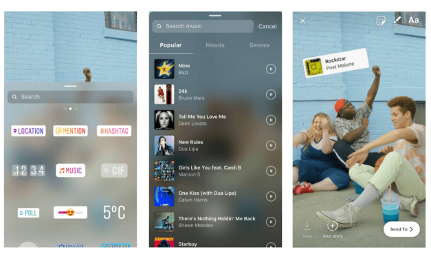 Facebook and Instagram Introducing Music in the MENA Region