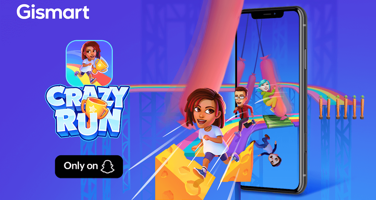 Take your Bitmoji on a ‘Crazy Run’ with Snapchat