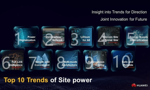 Huawei Launches Top Ten Trends of Site Power
