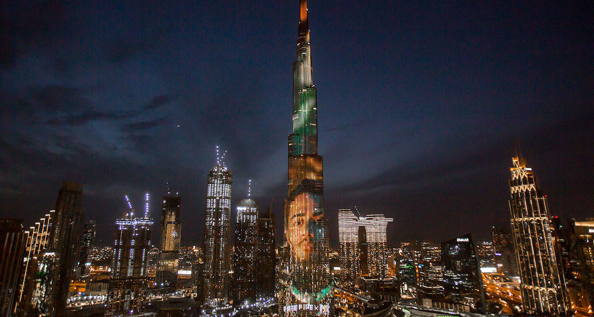 Garena takes over Burj Khalifa to reveal Mohamed Ramadan’s in-game character for Free Fire