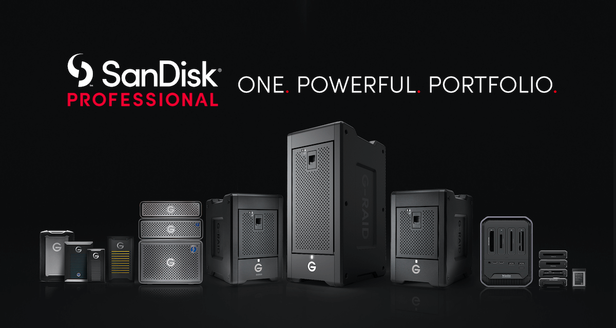 WESTERN DIGITAL DEBUTS SANDISK PROFESSIONAL BRAND