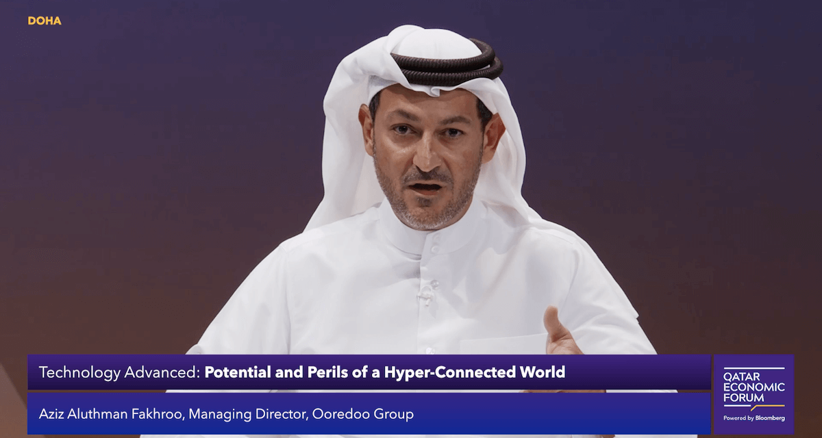 Ooredoo Group and Ericsson Discuss Trending Topics at the Qatar Economic Forum