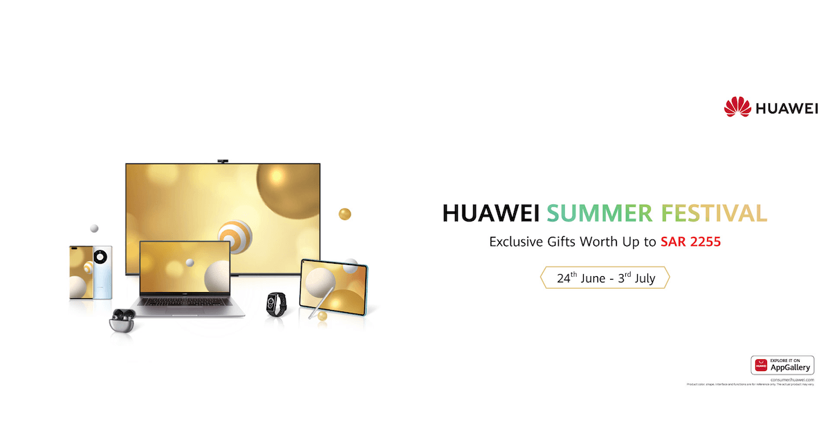 Huawei offers amazing discounts of up to 31% on a number of its smart devices in the Kingdom of Saudi Arabia