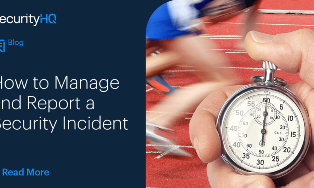 How to Manage and Report a Security Incident