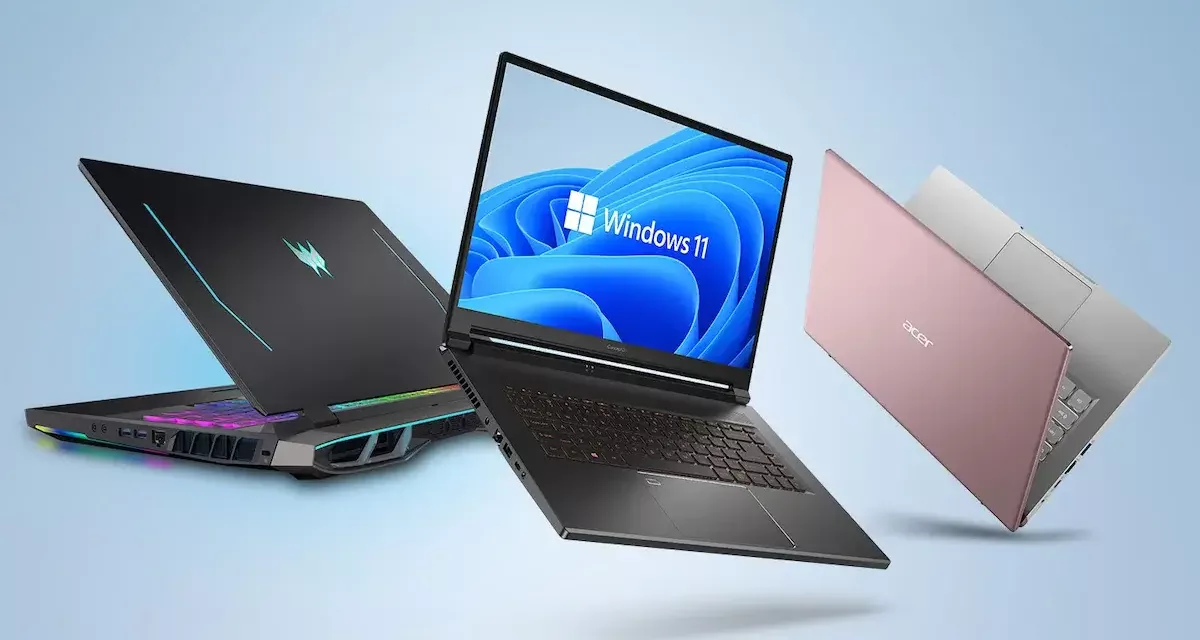 Acer Middle East Portfolio Gears Up for Windows 11 Update