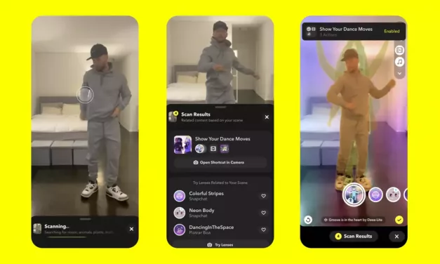 Next Gen Scan features hit Snapchat