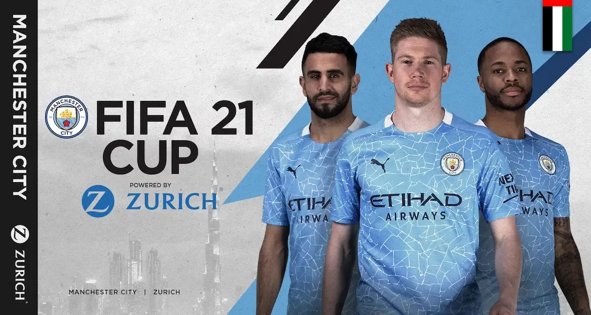 ZURICH INTERNATIONAL LIFE LIMITED AND MANCHESTER CITY LAUNCH ZURICH FIFA 21 CUP #manchestercity