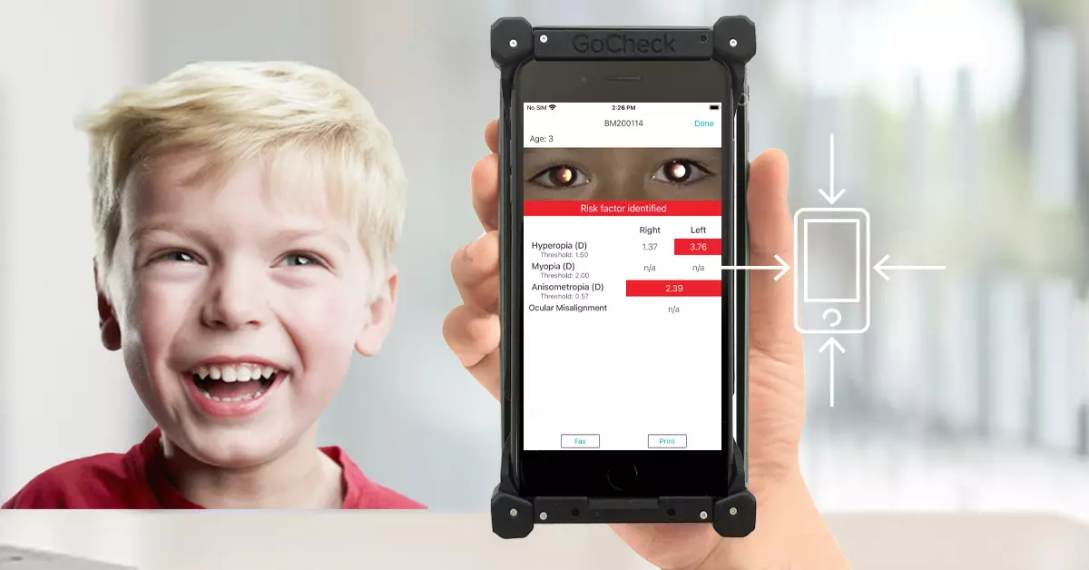 Vision Scan App AI vision screening - Partnership brings app for kids | | Saudi Shopper