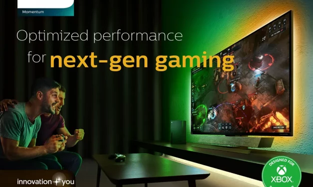 Philips Introduces Momentum 559M1RYV 4K HDR display with Ambiglow for Xbox