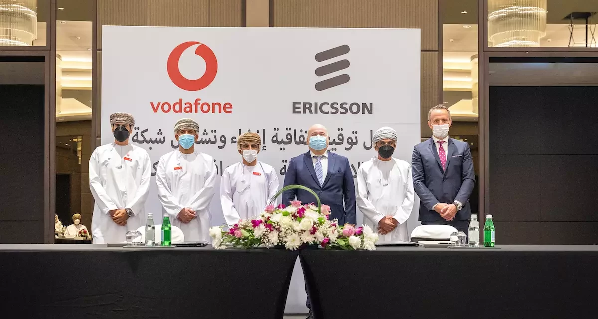 Vodafone in Oman’s new 5G network to be powered by Ericsson through core, radio, transport, and managed services